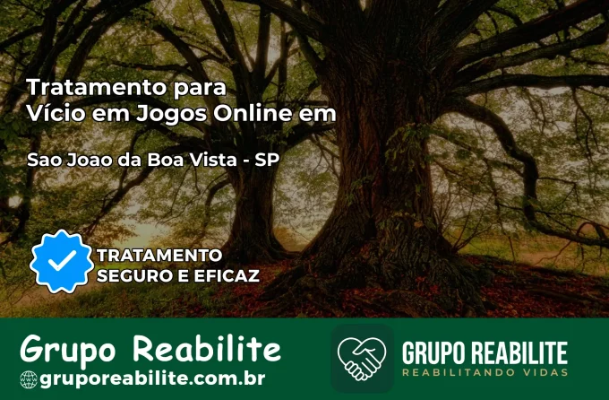 Tratamento Vício em Jogos Online em São João da Boa Vista | Tigrinho, Aviator, Slots
