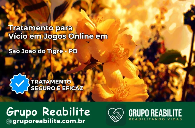 Tratamento Vício em Jogos Online em São João do Tigre | Tigrinho, Aviator, Slots