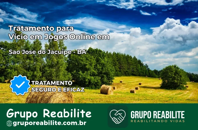 Tratamento Vício em Jogos Online em São José do Jacuípe | Tigrinho, Aviator, Slots