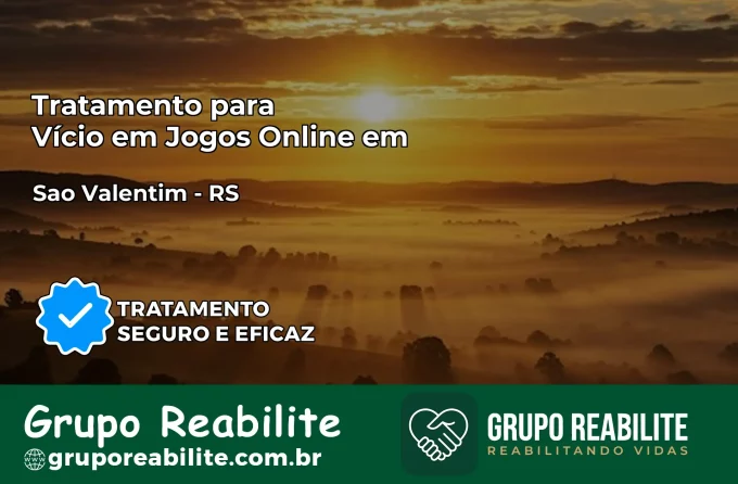 Tratamento Vício em Jogos Online em São Valentim | Tigrinho, Aviator, Slots