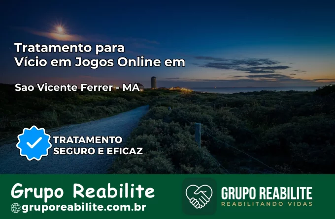 Tratamento Vício em Jogos Online em São Vicente Ferrer | Tigrinho, Aviator, Slots