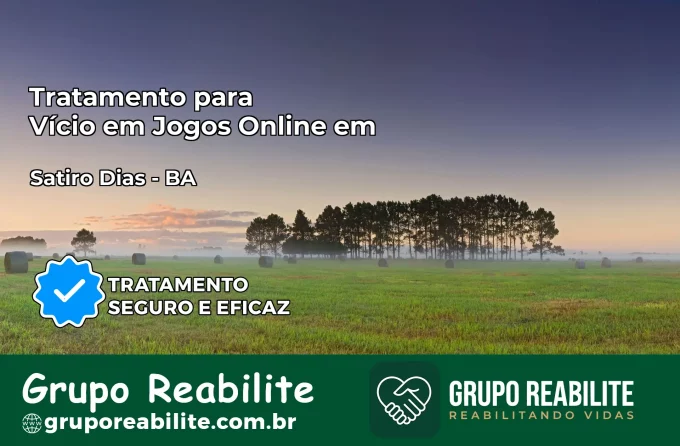 Tratamento Vício em Jogos Online em Sátiro Dias | Tigrinho, Aviator, Slots