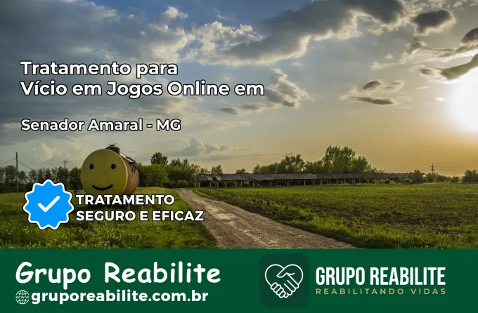 Tratamento Vício em Jogos Online em Senador Amaral | Tigrinho, Aviator, Slots