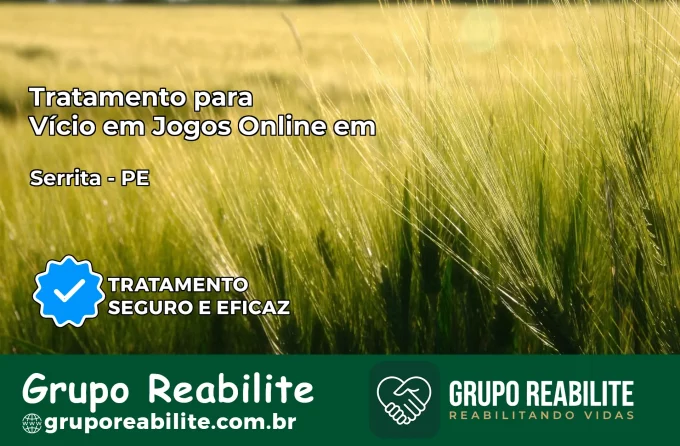 Tratamento Vício em Jogos Online em Serrita | Tigrinho, Aviator, Slots