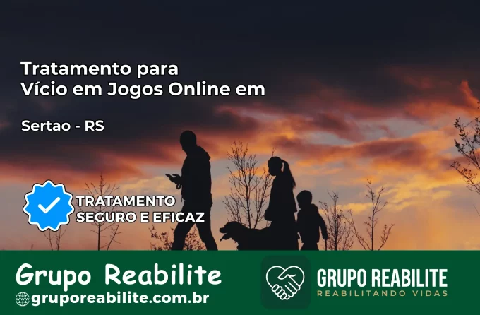 Tratamento Vício em Jogos Online em Sertão | Tigrinho, Aviator, Slots