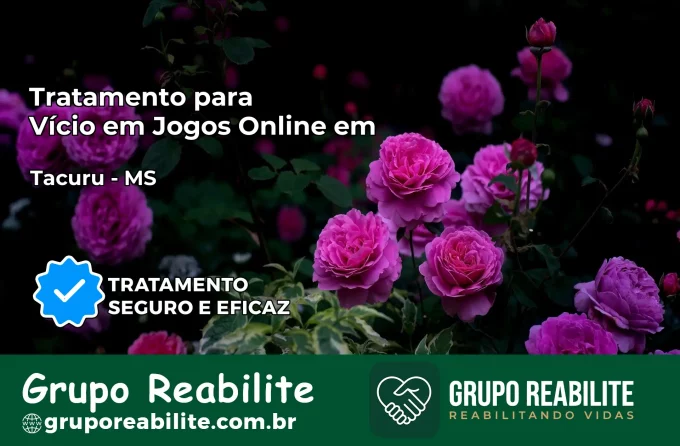 Tratamento Vício em Jogos Online em Tacuru | Tigrinho, Aviator, Slots