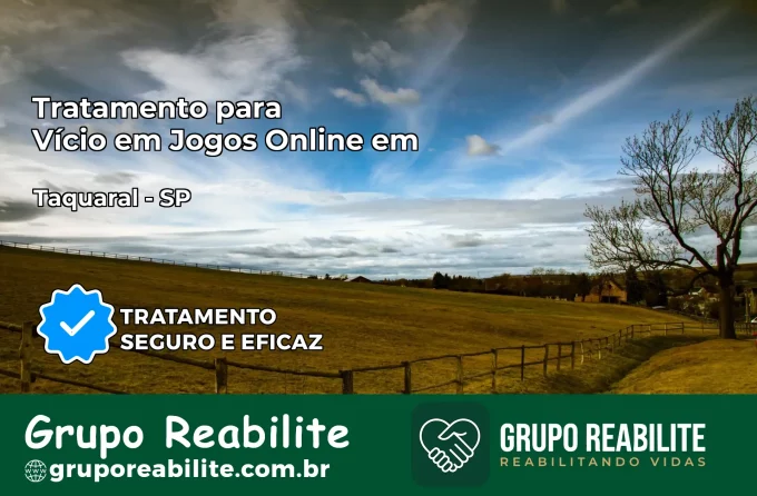 Tratamento Vício em Jogos Online em Taquaral | Tigrinho, Aviator, Slots