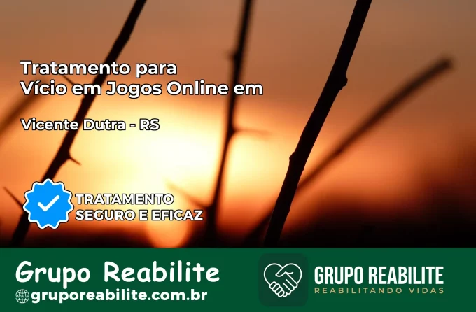 Tratamento Vício em Jogos Online em Vicente Dutra | Tigrinho, Aviator, Slots